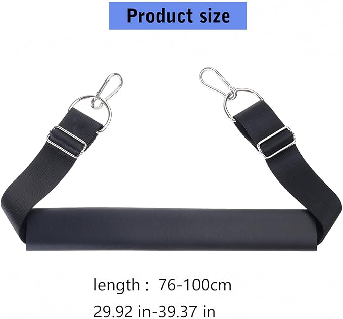 Professional Foot Strap for Cadillacs Bed Pilates Training with High Strengths Mixed for Enduring Use Stainless Steel Cotton Polyester Blend Cadillacs Bed
