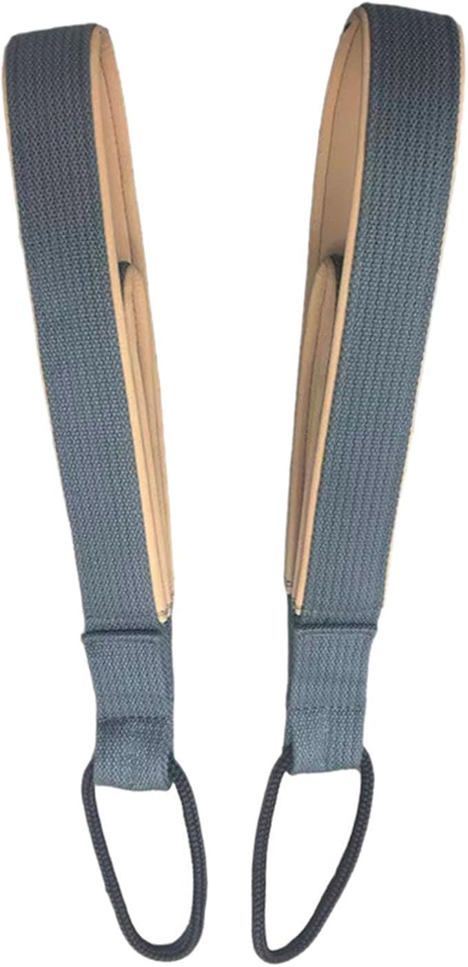 2x Pilates Double Loop Straps for Reformer Multifunctional Comfortable Grip Pilate Accessories Exercise Equipment for Fitness