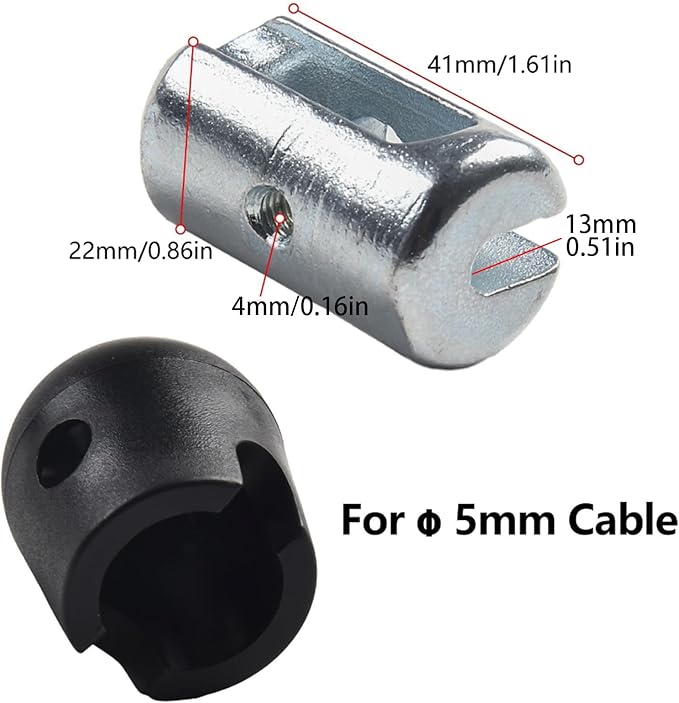 Gym Pulley Machine Cable Stoppers Cables Balls Stopper Strength Training Gym Equipment Parts for Fitness