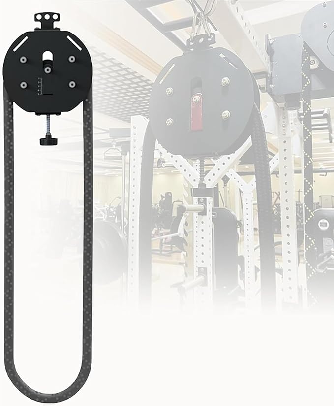 Endless Rope Trainer | Adjustable Resistance Trainer Machine | Suspension Portable Cable Pulley System | Closed-Loop Nylon Rope | Home Gym Pulley System for Interval Resistance Training