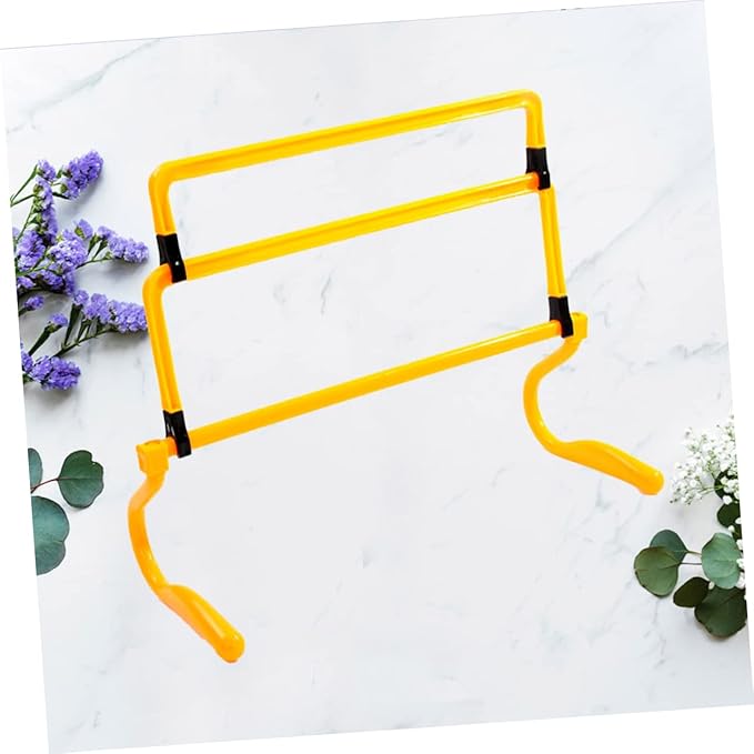Sports Ladder Sports Equipment Athletic Gear Hurdles for Kids Football Agility Exercise Hurdles Soccer Field Obastacles Training Equipment Multicolor Football Training Yellow