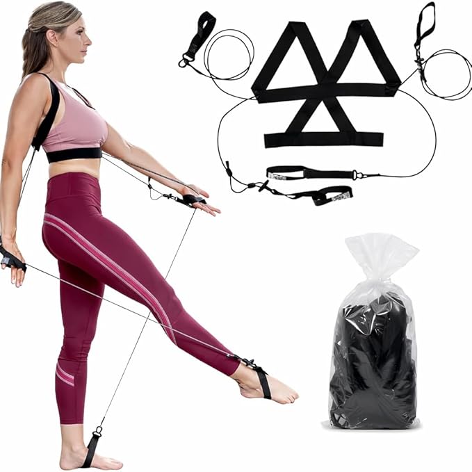 TYE4® and TYE4X™ - Pilates Wearable Resistance/Assistance; Total Body Exercise; Core Strengthening, Portable, Home Gym, Pilates, Yoga, Barre, Posture, Stretching, Balance