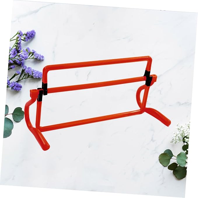 Removable Agility Hurdles for Soccer Training Exercise Equipment Ultra Stable Base for Speed Agility Practice Essential Football Training Obstacles Red