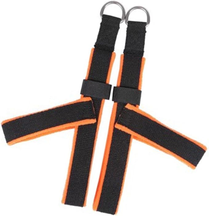 Pilates Y Shaped Ankle Straps with Locking Function for Balance & Endurance Multipurpose Easily Install Accessory Adjustable