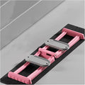 Foldable Skiing Exerciser Leg Splitter Ski Machine Portable Body Slimming Trainer Collapsible Leg Magic Machine Yoga Fitness Equipment for Use(Pink,Hip Training Circle)