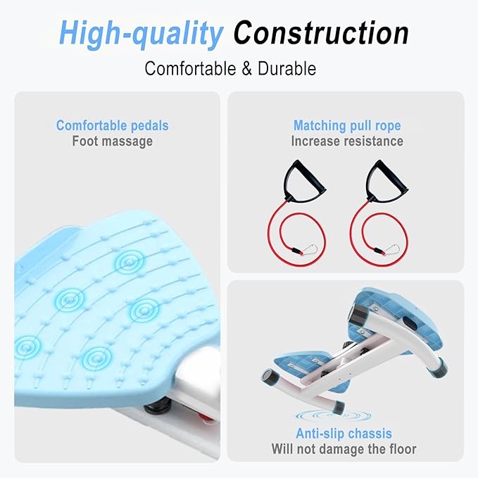 HOTWAVE Waist Twister Board – 360° Rotating Fitness Board for Core Workout, Weight Loss, and Waist Toning – Non-Slip Surface with Adjustable Resistance – Home Exercise Equipment for Men & Women