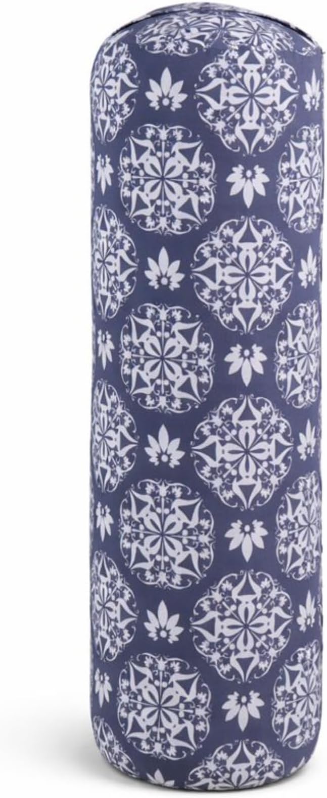Yogikuti Iyengar Yoga Bolster for Restorative Yoga and Meditation – Lightweight Cotton Support Pillow with Handle for Easy Carry, Versatile for Pose Modification, Balance, Back Relief, and Relaxation