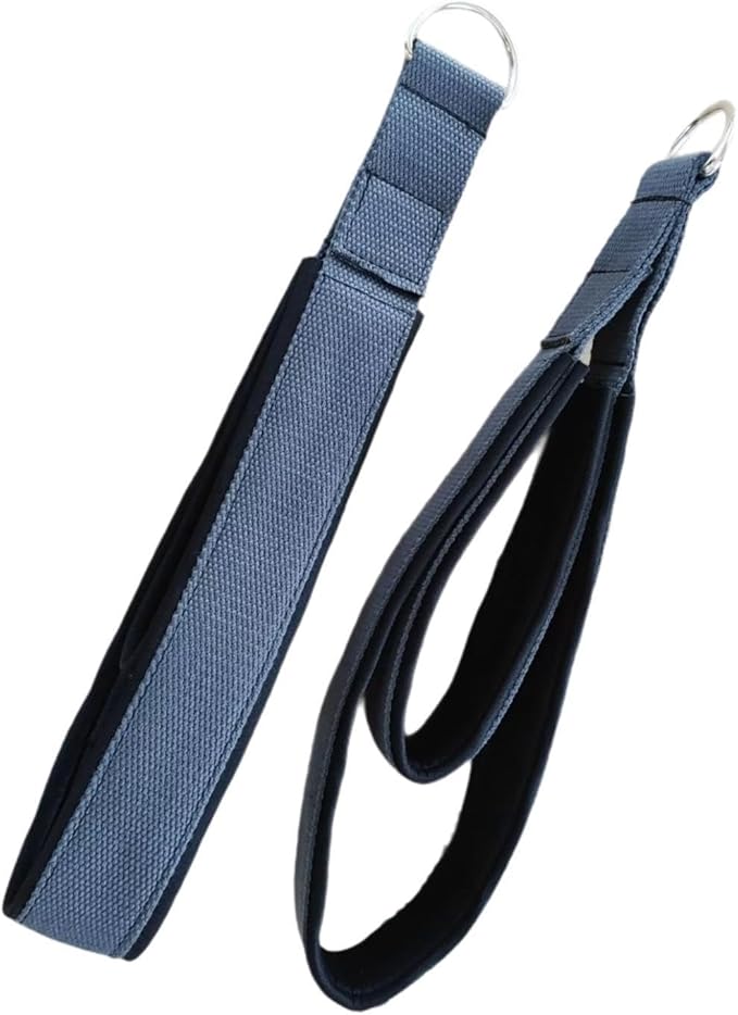 Pilates Straps Foot and Hand Straps Double Loops Exercise Equipment Accessories for Gym Workout, 1 Pair