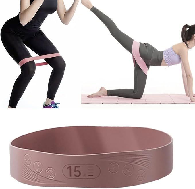 Exercise Strap for Pilates High Elastic Silicones Band Printed Movement Guide Wide Multiple Color Strength Option Printed Exe