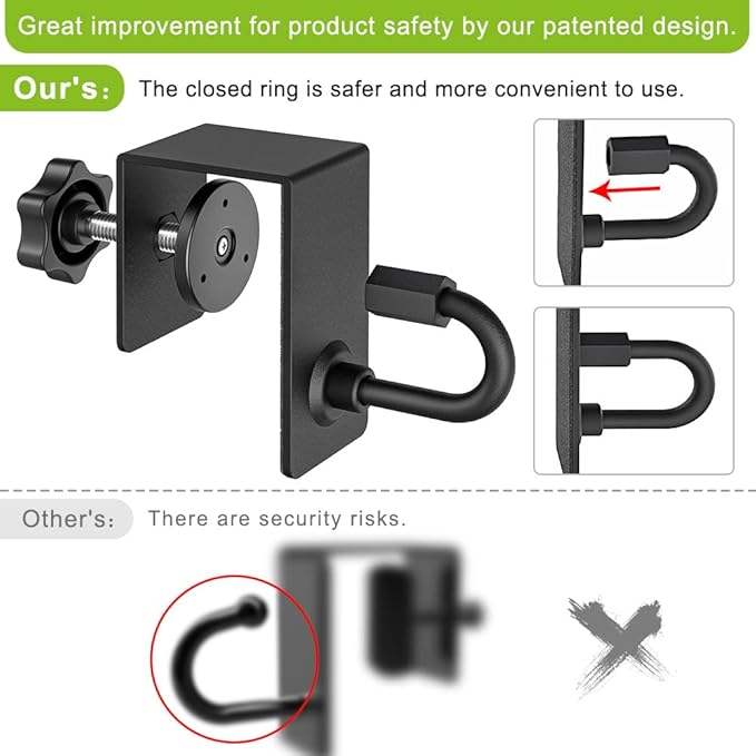 Kipika Door Anchor for Resistance Bands, Heavy Duty Door Anchor Attachment, Workout Door Mount Anchors for Body Weight Straps, Strength Training, Physical Therapy Exercise, Home Gym