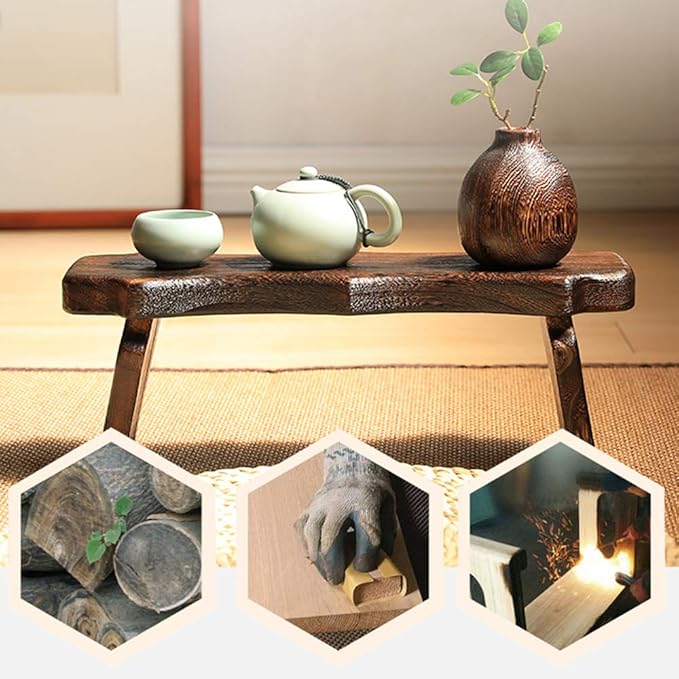 Kneeling Chair,Meditation Bench Kneeling Stool,Portable Meditation Stool for Kneeling Sitting Prayer Extended Practice – Multifunctional Yoga Bench 42 x 16 x 16cm(42cm)