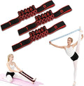 Fitness Resistance Band for Stretching & Yoga, 8/10/12-Section Stretch Band with Clear Markings, Elastic Training Band for Pilates, Yoga, Fitness & Stretching Exercises