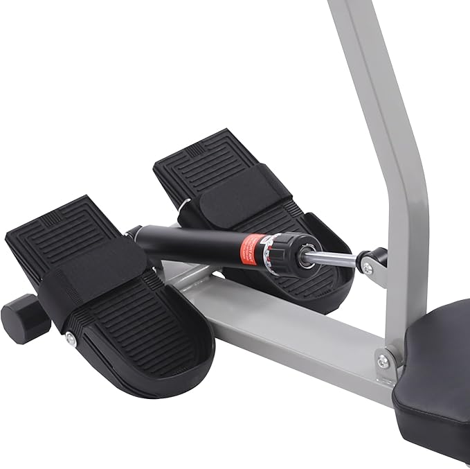 Rowing Machine for Home, Foldable Magnetic Rower with 12-Level Silent Resistance & LED Monitor, Compact Rowing Machine for Gym Exercise