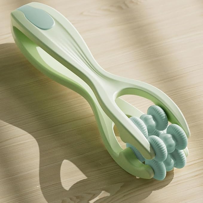 2pcs Finger Massager for Arthritis Finger Arthritis Pain Relief Manual Massage Tools Hand Massage Roller Thumb Massager for Woman Mothers Day Gift Palm Foot Acupressure Tool Green