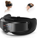 RENPHO Eyeris Shift Eye Massager for Migraines, Heated Eye Massager & Sleep Mask for Relaxation, Birthday Gifts for Women/Men/Mom/Dad, Music Temple Fack Mask Massager, Improve Sleep