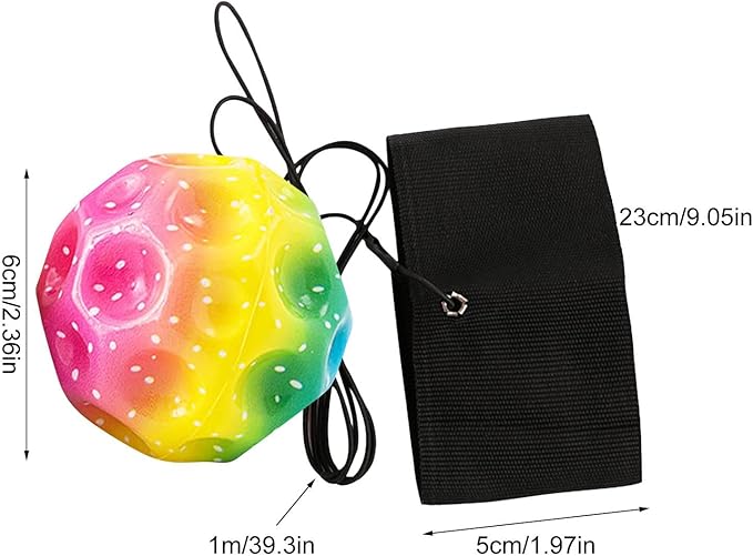 LAFANDE Wrist Return Ball - Sports Rebound Exercise Toy for Single Player, Indoor or Outdoor