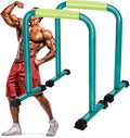 Heavy Duty Strength Training Dip Stands Station, with(440 LBS) Loading Capacity,Tricep Dips, Pull-Ups, Push-Ups