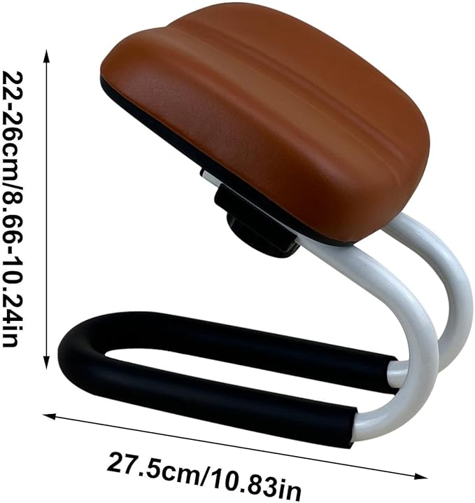 Adjustable Kneeling Bench,with Sponge Cushion Meditation Stool Bench Seat,Meditation Stool,Meditation Accessories, Non-Slip Leg Sleeve, Portable Chair for Home Yoga Studio