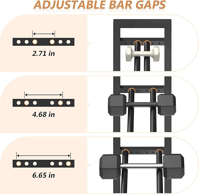 Dumbbell Rack Stand Only, Weight Rack for Home Gym, Heavy-Duty Kettlebell Rack, 3 Tier Adjustable Weight Storage Racks, Space-Saving Home Gym Organizer