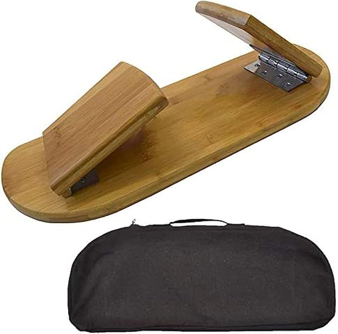 Portable Meditation Bench, Finished Bamboo Folding Legs, Low Seat, Kneeling Alternative Meditation Pillow For Yoga, Prayer And Meditation,Collector88