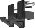 Kipika J-Hooks for 2'x2'and 3'x3' Power Rack - Bottom Reinforced Steel Hooks with Rubber Pad - Set of 2