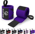 TECEUM Weightlifting 18" & 12" Wrist Wraps with Thumb Loop – Heavy Duty Wrist Workout Braces for Men and Women – Ideal for Powerlifting, Strength Training, Bodybuilding