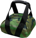 Camouflage Weightlifting Training Sandbag Kettlebell Sandbag, Adjustable Canvas Soft Sand Bag with Handles, Weightlifting Dumbbell for Home Training Fitness Yoga Workout
