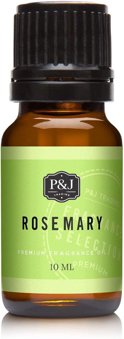 P&J Trading - Rosemary Scented Oil 10ml - Fragrance Oil for Candle Making, Soap Making, Diffuser Oil