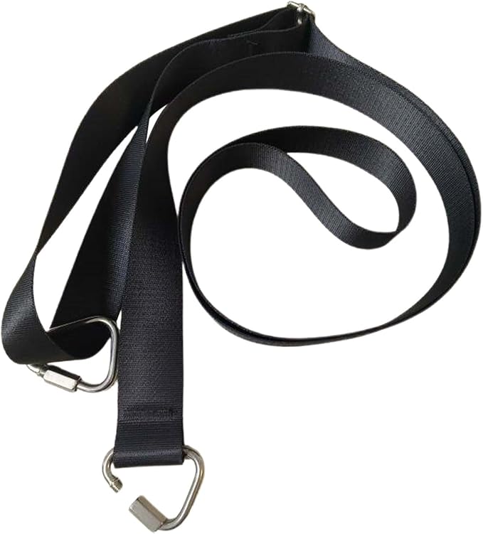 Pilates Equipment Strap Pilates Reformer Belt Adjustable with Rings Core Bed Accessories Exercise Strap for Workout Adults