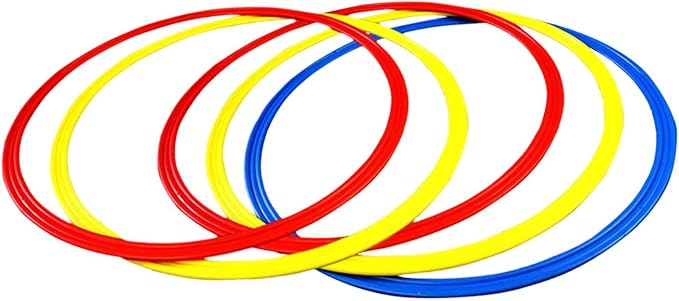 Agility Training Rings Football Training Agility Ring Workout Equipment Home Gym Portable for Kids Sports Rugby