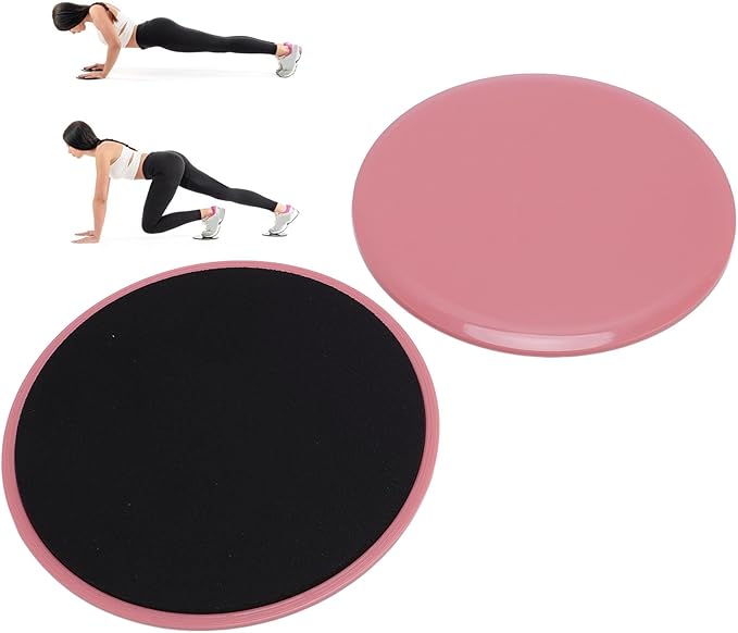 Core Sliders, 2pcs ABS Foam Core Sliders Gliding Discs for Home Workout for Cores Strength Training Fitness Exercise Equipment