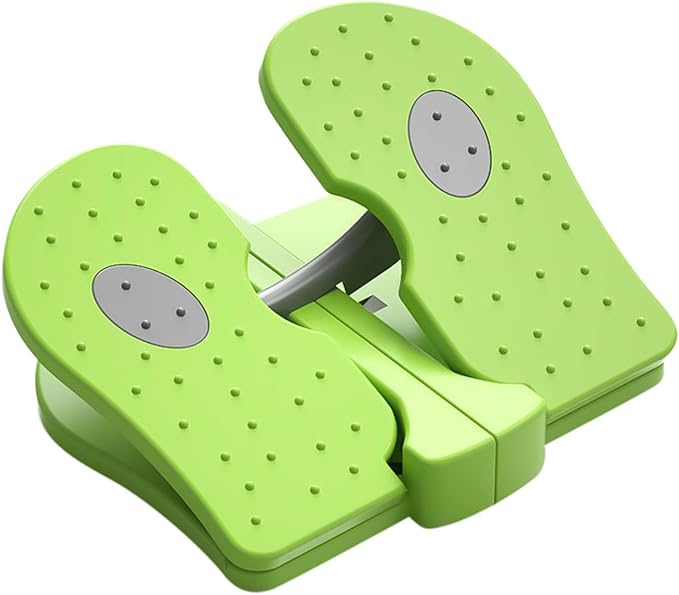 Foldable Stepper for Under Desk, Small Stepper Portable Foot Pedal Exercise Machine, Simple Leg Exerciser While Sitting, Help Leg Muscles Training