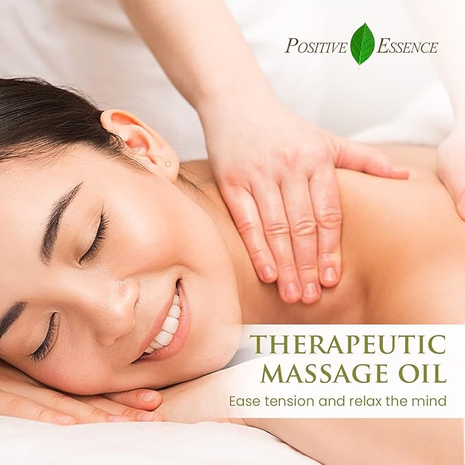 Relaxing Coconut Massage Oil, Made with Jojoba Oil, Sweet Almond Oil, Vitamin E and Extra Virgin Coconut Oil, Relaxing Gifts for Women or Natural Body & Mind Relaxation, Aromatic