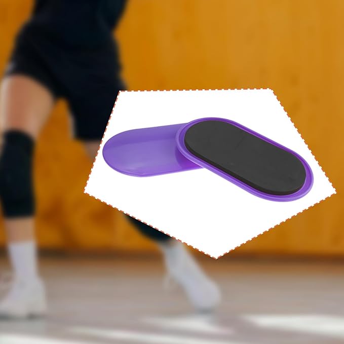 Core Sliders 2-Piece Set, Ab Pads for Beginner Home & Gym Workout, Portable Lightweight Sliding Discs for Dance Exercise