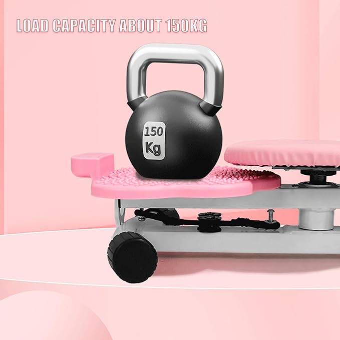 Waist Twister, Waist Twisting Machine, Exercise Twist Boards with Resistance Bands,360° Rotating Ab Twister Machine For Core Workout Abdominal Fat Loss