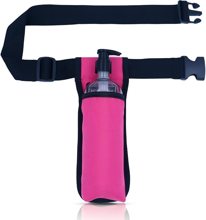 Massage Oil Holster, Adjustable and Durable Massage Holster, Bag only, Bottle not Included