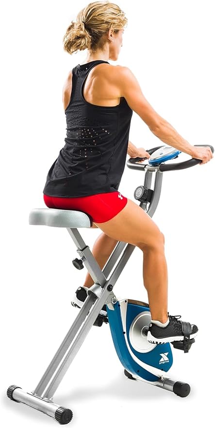 Folding Exercise Bike, 225 LB Weight Capacity
