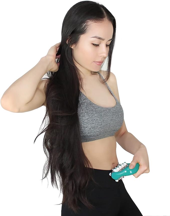 Coolife Fascia Release and Cellulite Remover Muscle Massage Roller, Mini Trigger Point Myofascial Deep Tissue Release Body Massager Tool for Men and Women