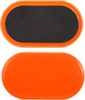 Keenso 2Pcs Exercise Core Slider, Workout Sliding Disc Disks Slider Slide Mat Sports Abdominal Muscle Fitness Equipment (Yellow)