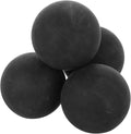 4Pcs High Elastic Rubber Balls for Competition Training Mini Racket Ball for Outdoor Sports for Improving Reaction Skills and Hand Eye Coordination