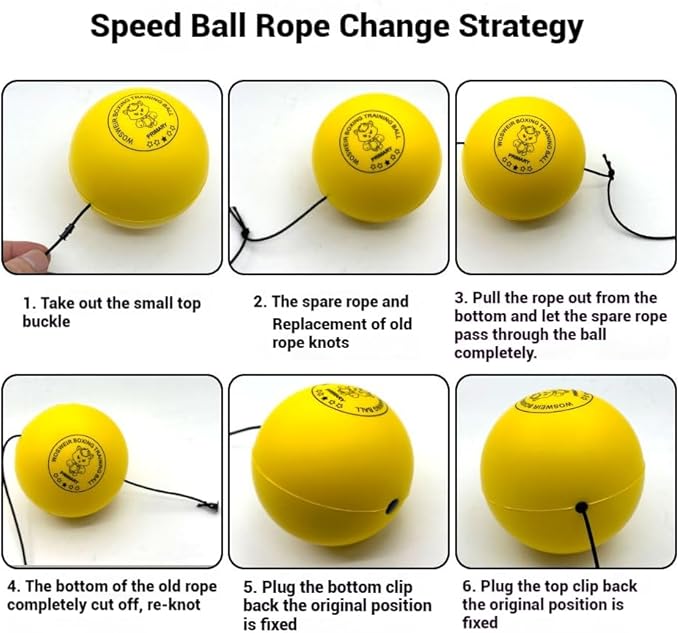 Boxing Reflex Ball - Improve Speed, Agility & Coordination - Perfect for Boxing Training & Fitness Workouts