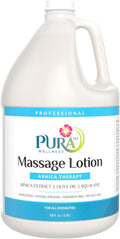 Arnica Therapy 1 Gallon Massage Lotion, Arnica Extract, Professional, Massage Therapy, Deep Tissue, Unscented, Hypoallergenic, Natural Ingredients, Skin Hydrating, Moisturizing, Recovery