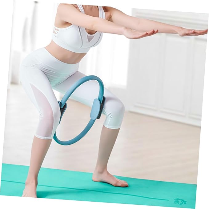 Yardwe 1pc Yoga Accessory Household Appliances Pilates Exercise Pilates Circle Unbreakable Fitness Circle