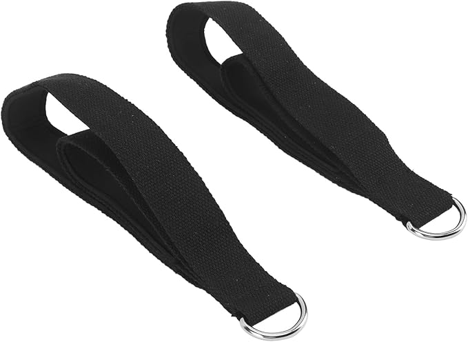 CHICIRIS Anti Slip Durable Pilates Double Loop Straps for Home Gym Workout for Improved Strength and Flexibility 2 Pcs