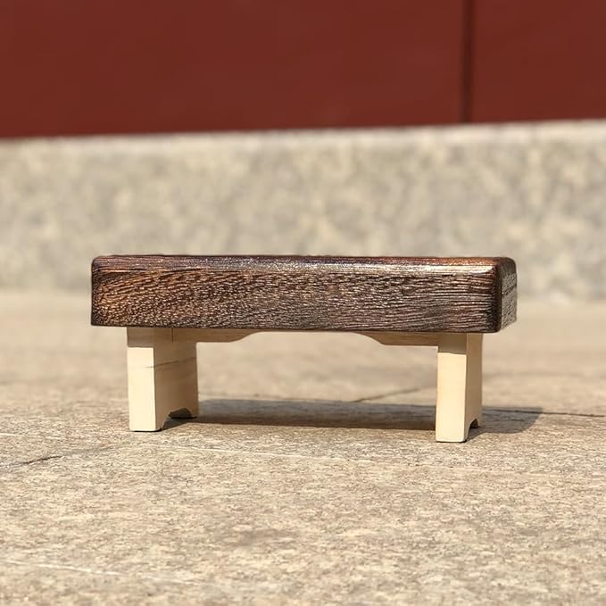 Foldable and Portable Meditation Bench - Seiza Stool, Suitable for Mindfulness Practice, Prayer, Yoga and Travel. Multiple uses: Step Stool, Decorative Shelf, Lightweight, eco-Friendly