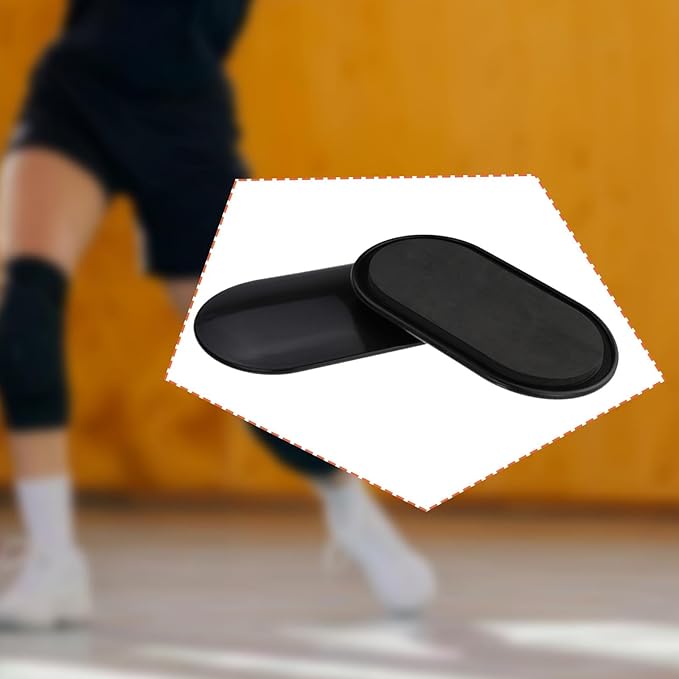 Core Sliders 2-Piece Set, Ab Pads for Beginner Home & Gym Workout, Portable Lightweight Sliding Discs for Dance Exercise