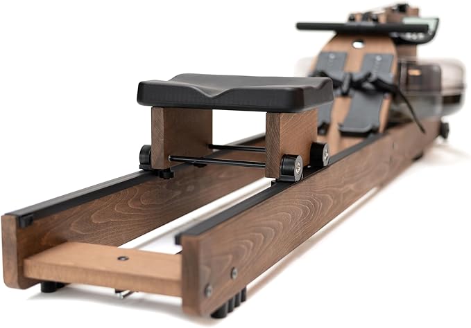 WaterRower Vintage Oak Rowing Machine with S4 BLE Monitor | USA Made Water Rower | Original Handcrafted Erg Row Machine for Home Use & Gym