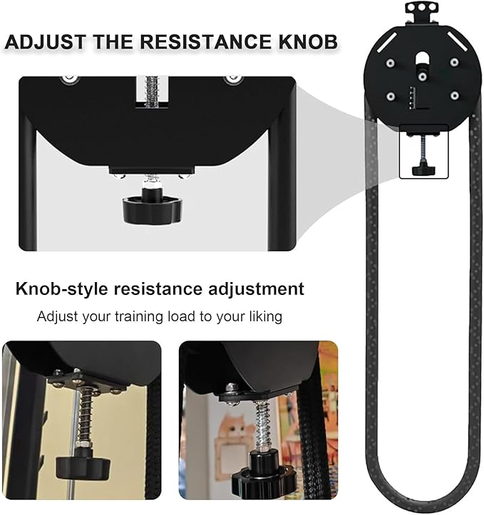 Suspension Trainer Style Endless Rope Trainer, Portable Cable Machine with Adjustable Resistance for Home Use in Back, Arms, Grip, Coordination Workouts, Circumference 4m/157in
