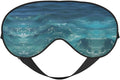 The deep Ocean Head-Mounted Double-Sided Light-Blocking Sleeping Eye mask to Protect Eyes and Relieve Eye Fatigue