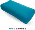 Everyday Yoga Premium Bolster, Soft & Supportive Meditation Pillow with Carry Handle, Lightweight Cushion for Restorative Yoga & Relaxation (Multi-Color)